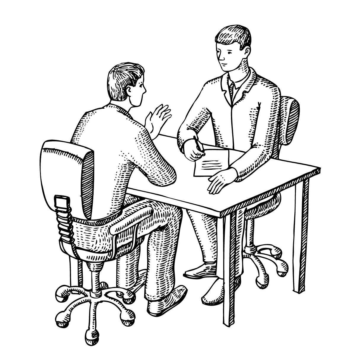 Interview preparation visual